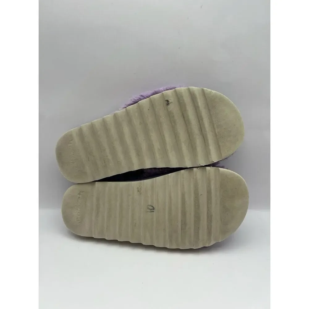 Kookaburra By Ugg Fuzz’n Purple Slippers Kids Size 3